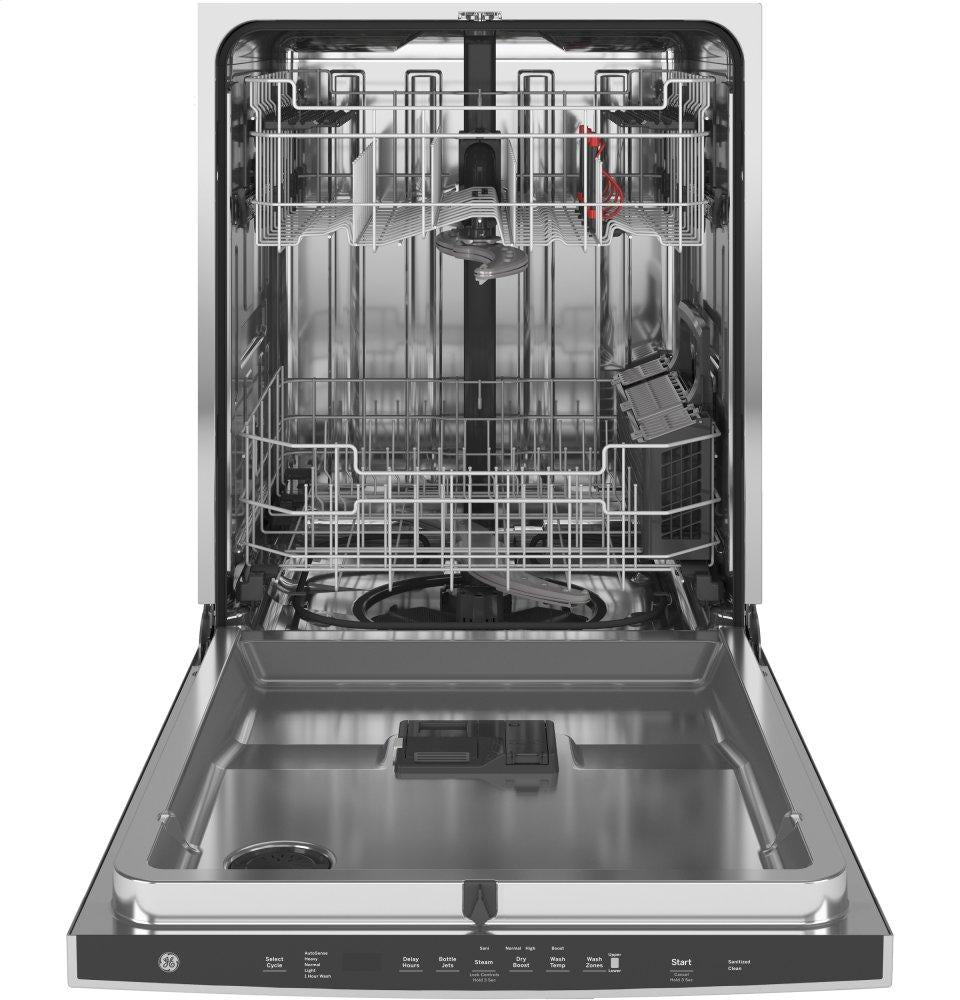 Ge Appliances GDP645SYNFS Ge® Fingerprint Resistant Top Control With Stainless Steel Interior Dishwasher With Sanitize Cycle & Dry Boost