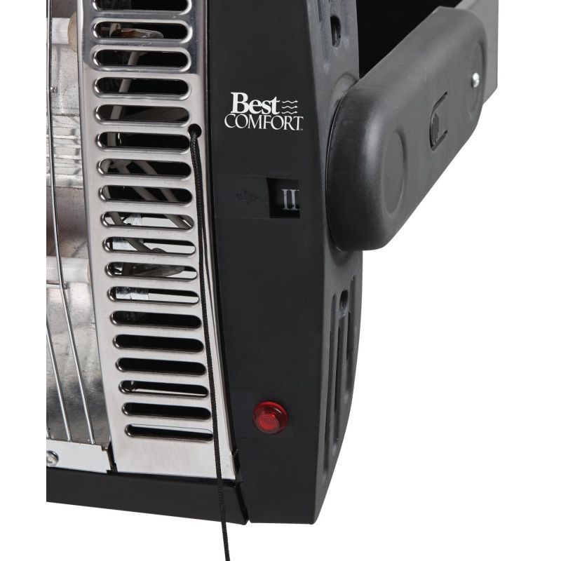 Best Comfort Garage Quartz Heater Black 12.5A