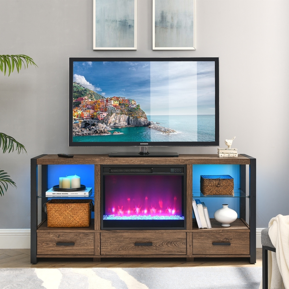 Fireplace TV Stand for 70\