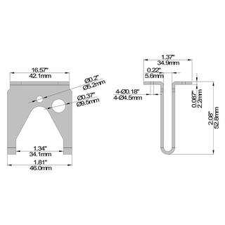 Everbilt Galvanized Gate Tee Hinge Latch and Pull Set 20827