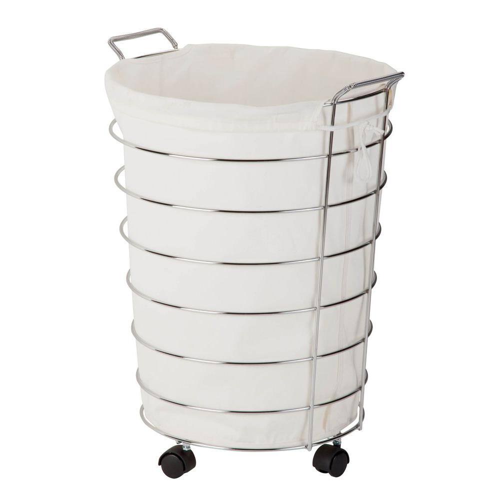 Honey-Can-Do Rolling Hamper with Removable Laundry Bag HMP-02108