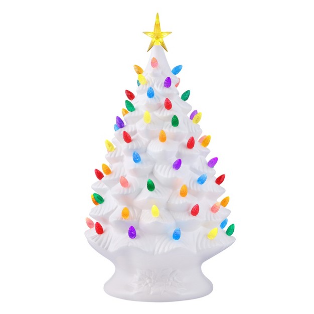 Mr Christmas Large Nostalgic Ceramic Led Christmas Tree