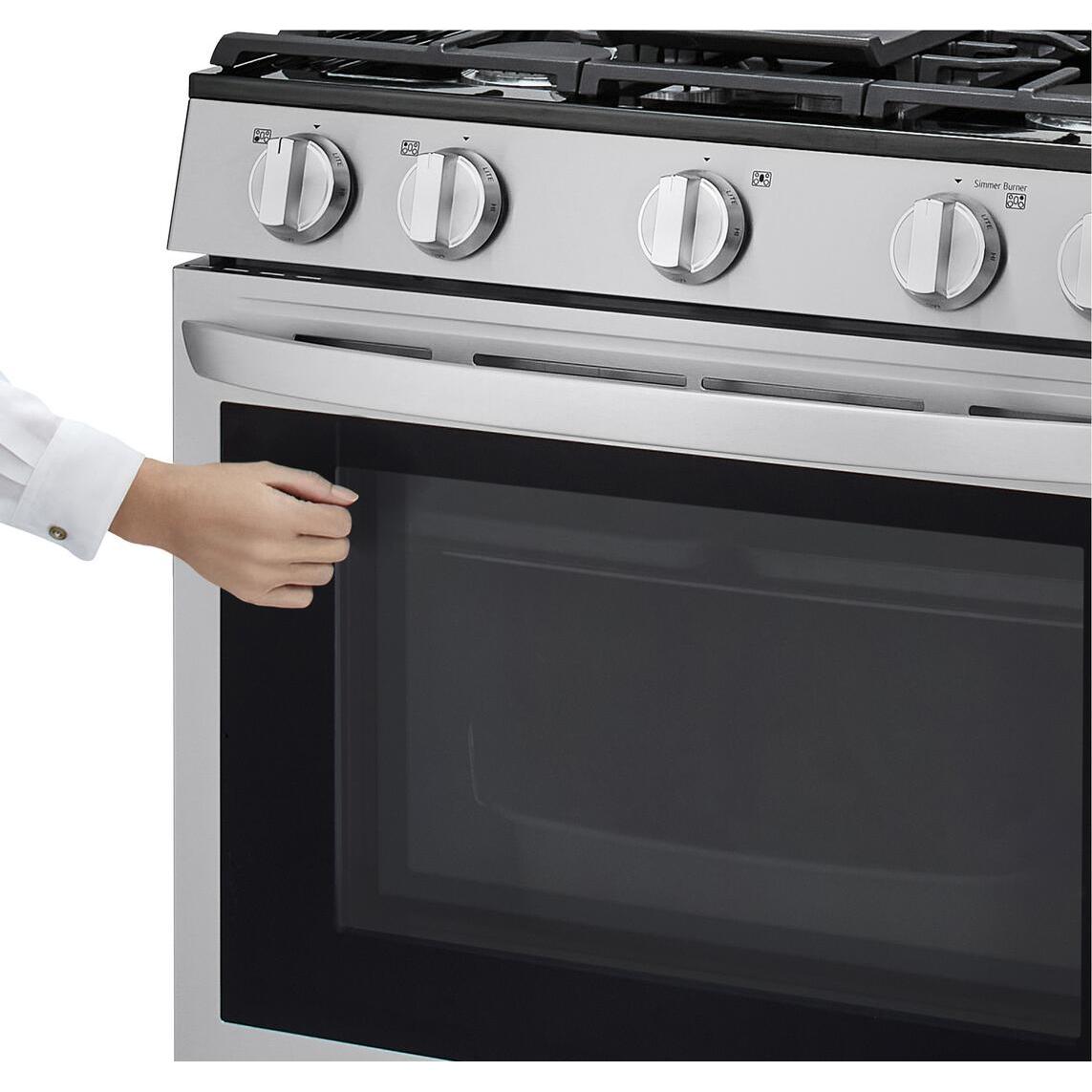 LG 30-inch Freestanding Gas Range with True Convection Technology LRGL5825F