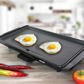 Better Chef Family Size 180 sq. in. Black Electric Counter Top GrillGriddle 985115085M