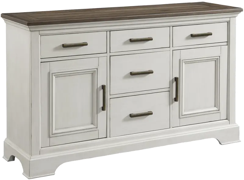 Drake Country White Dining Room Sideboard