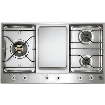 Bertazzoni 36-inch Built-In Gas Cooktop PM3630GX