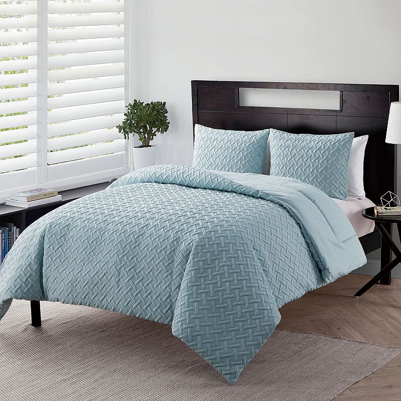 VCNY Nina II Embossed Comforter Set