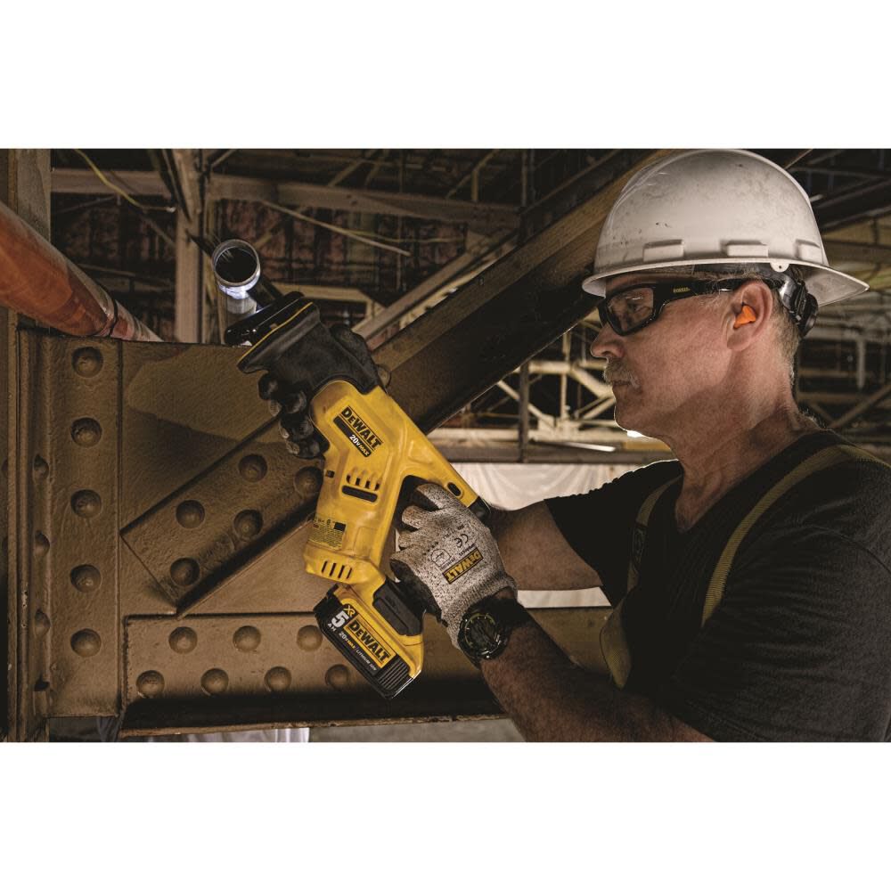 DEWALT 20 V MAX Compact Reciprocating Saw Kit (5.0Ah) DCS387P1 from DEWALT