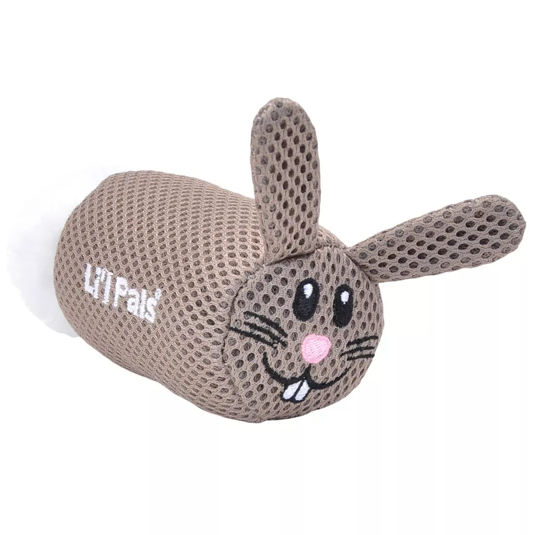 Lil Pals Mesh Rabbit Dog Toy