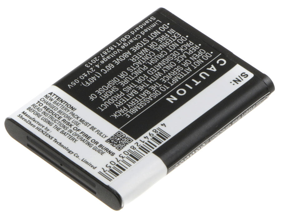 Alcatel One Touch S680 OTS680 Black GPS 900mAh Replacement Battery BatteryClerkcom GPS