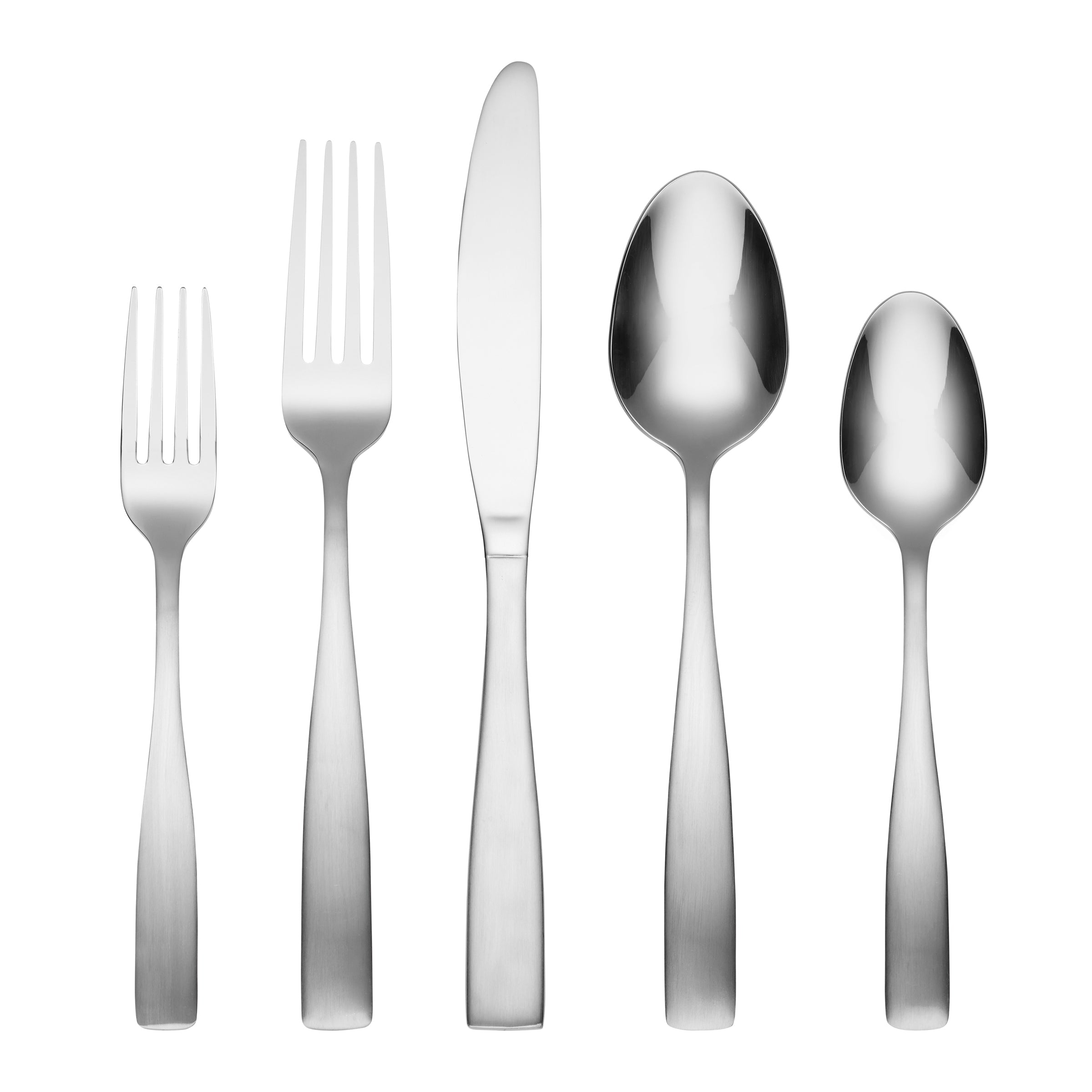 Madison 62-Piece Flatware Set with Wood Tray