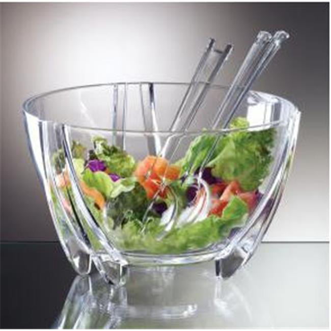 Prodyne Illusions Salad Bowl Servers 6Qt Shatterproof - SB3C