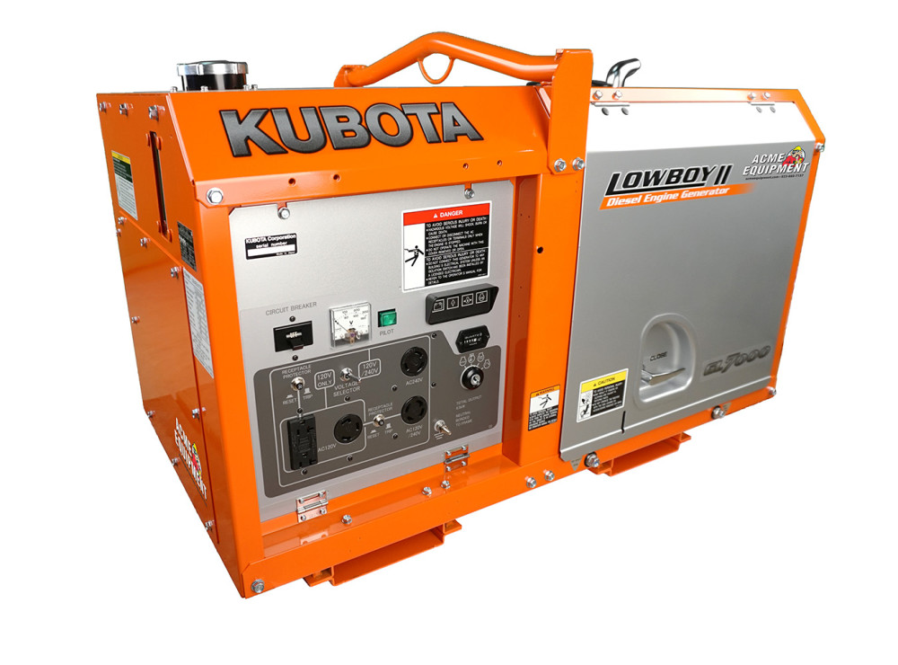 Kubota GL7000 Diesel Generator 7KW Auto Start ;