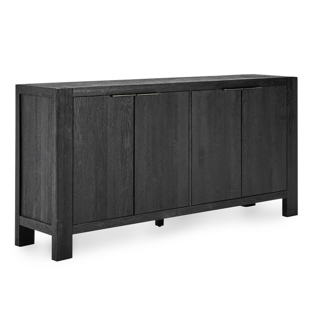 Parsons Four Door Sideboard by Kosas Home   72Wx18Dx36H