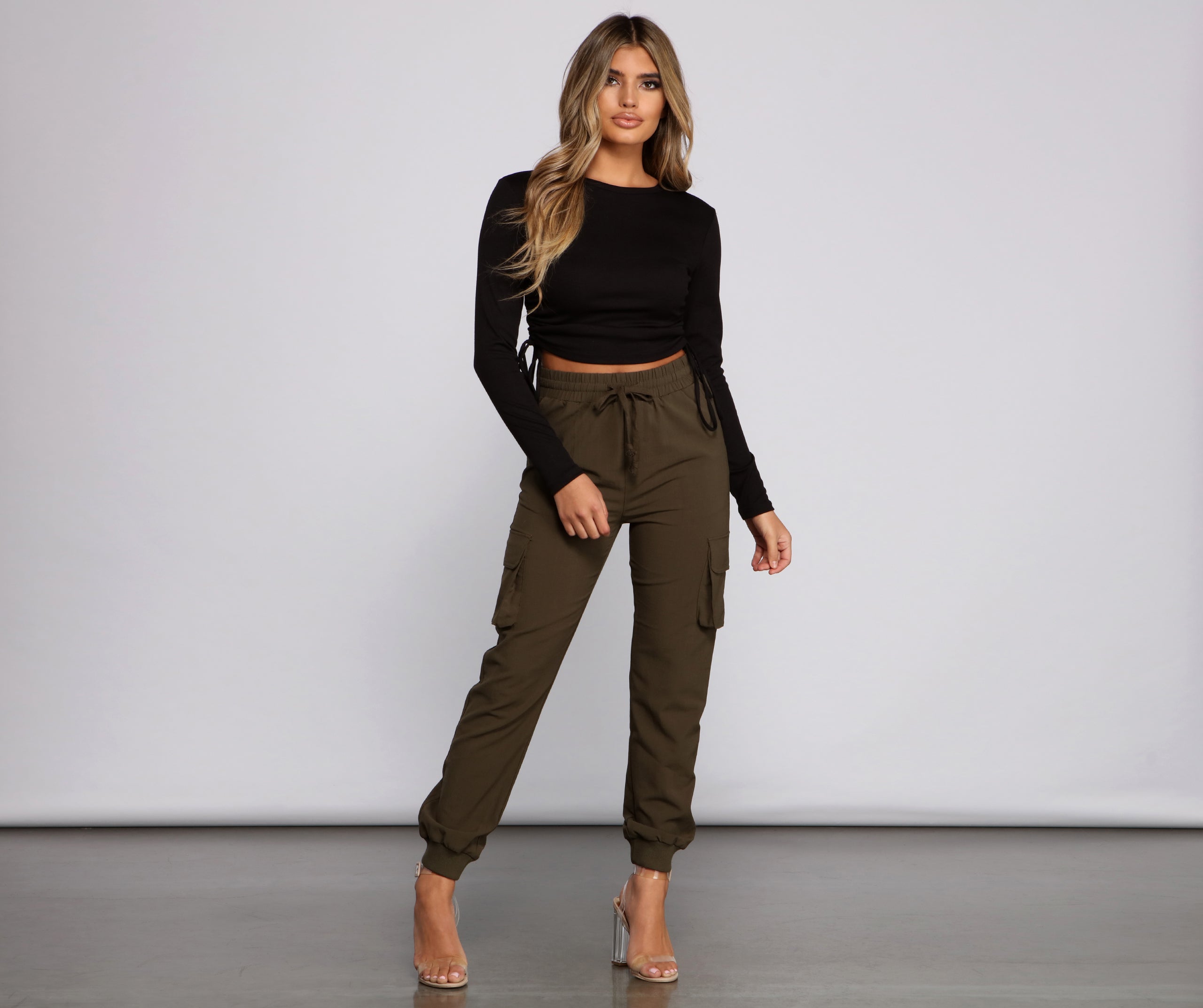 Boss Babe Cargo Joggers