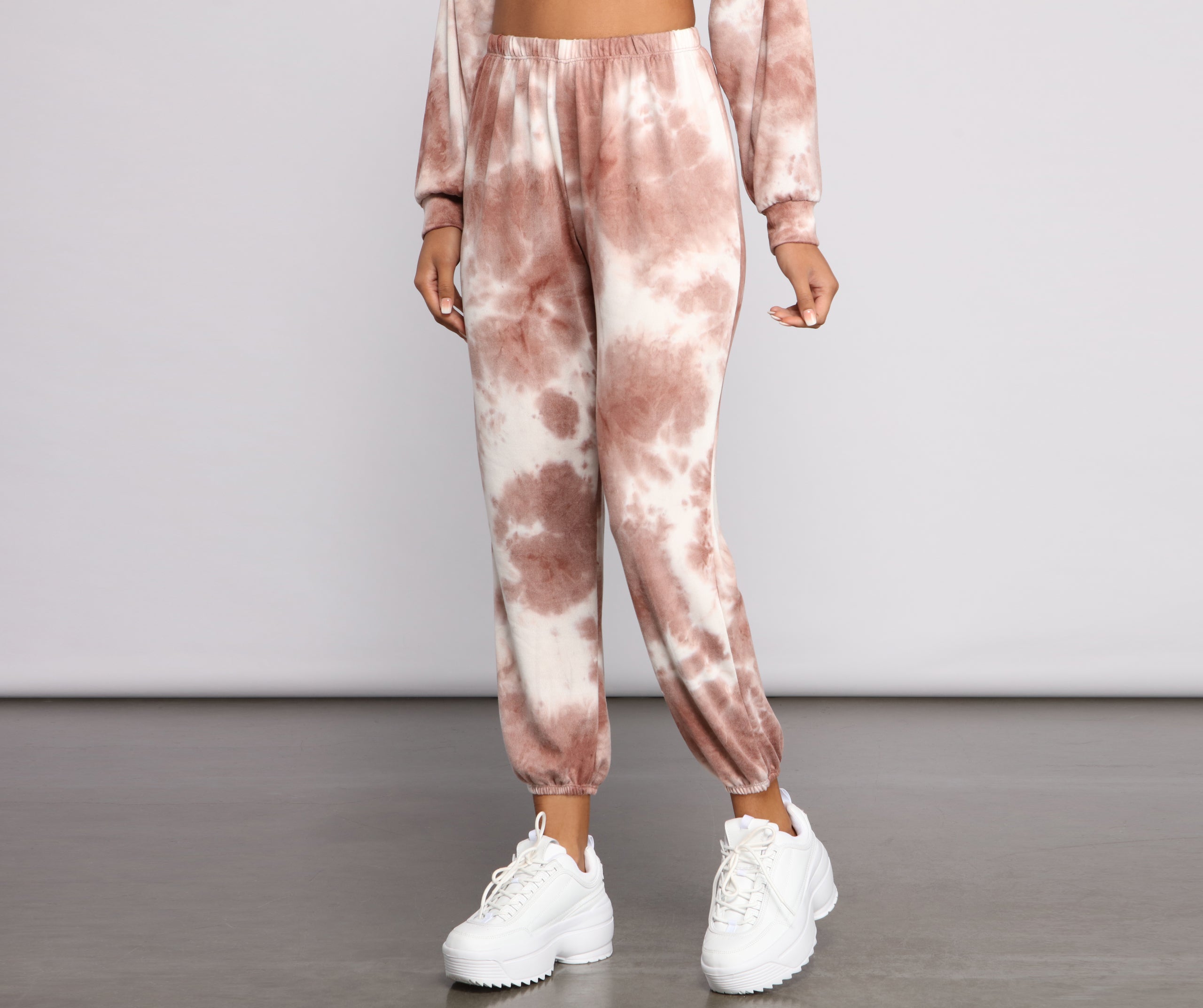 Colorfully Chic Tie Dye Joggers