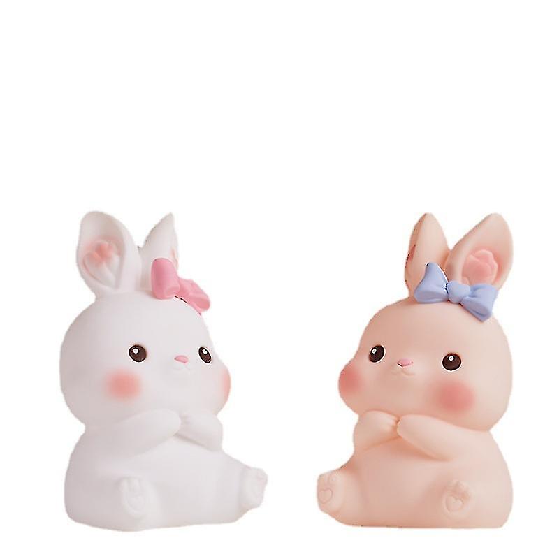 Cute Rabbit Silicone Pat Light Usb Bedside Creative Intelligent Induction Night Light Gift Toy