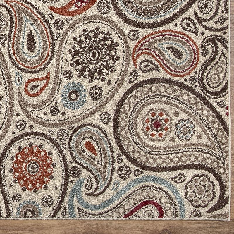 Concord Global Paisley Area Rug