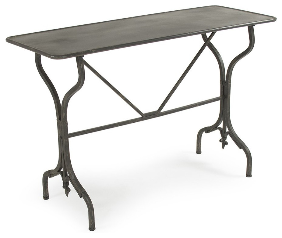 Iron Wall Table   Industrial   Side Tables And End Tables   by Nook  ampCottage  Houzz