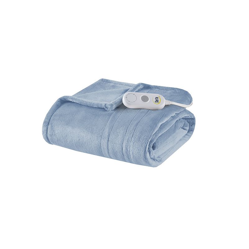 Serta? Plush Electric Heated Throw Blanket