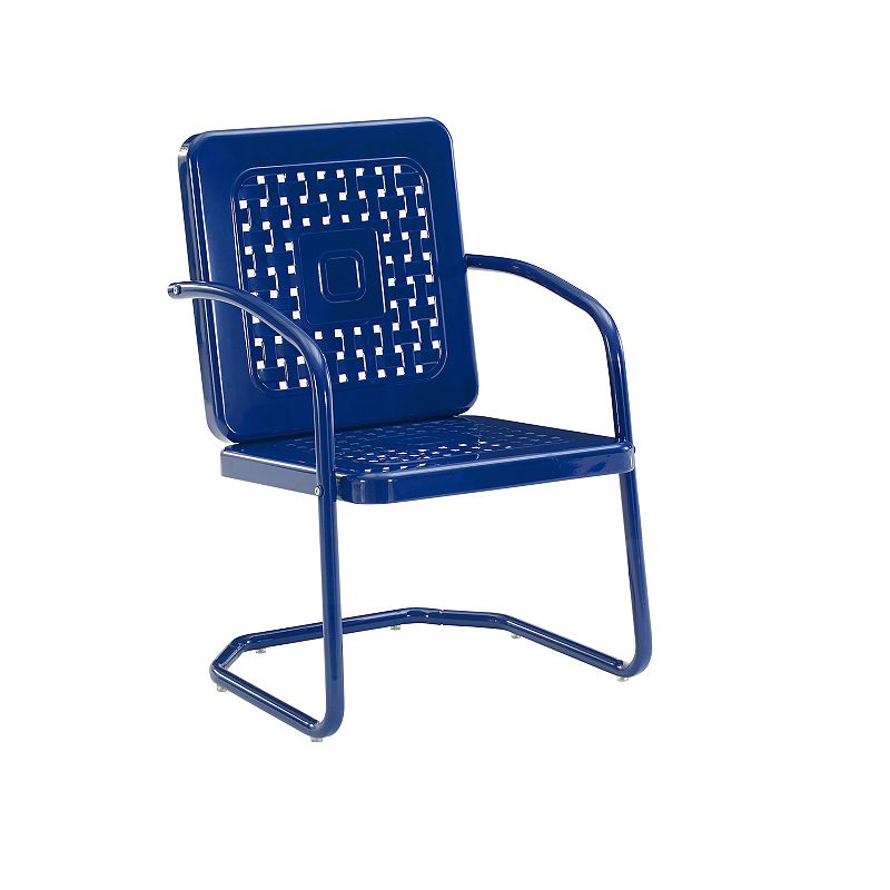 Crosley Bates Outdoor Metal Chair 2-Piece Set