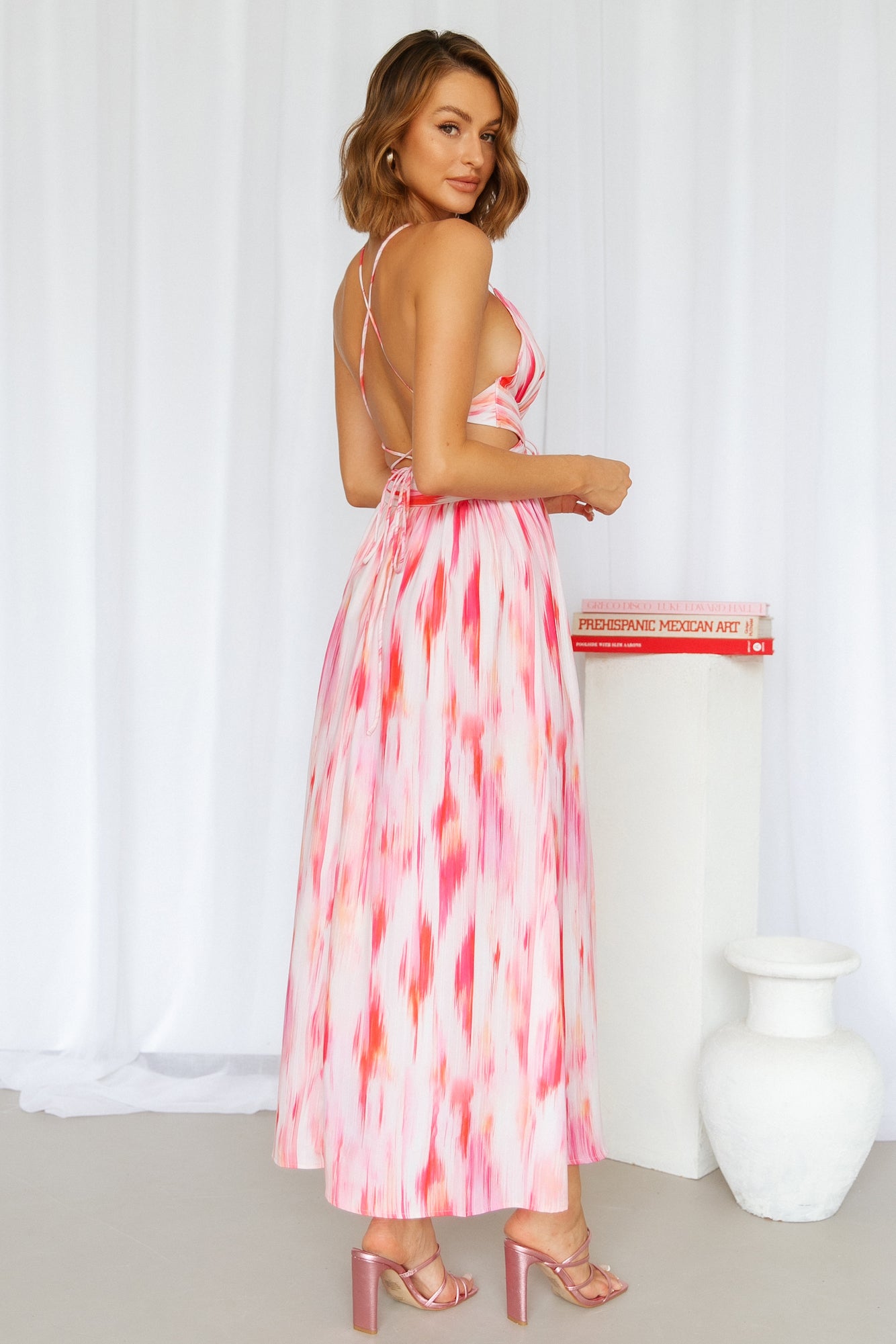 Love Letters Maxi Dress Pink