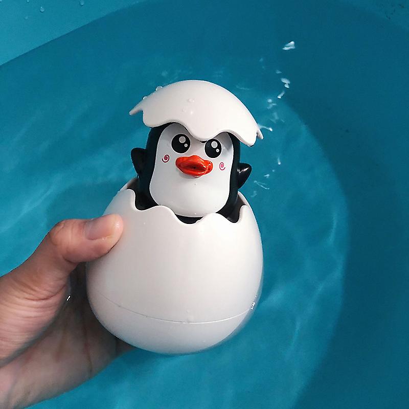 Baby Bathing Toy Kids Cute Duck Penguin Egg Water Spray Sprinkler Bathroom Sprinkling Shower Swimming Water Toys For Kids