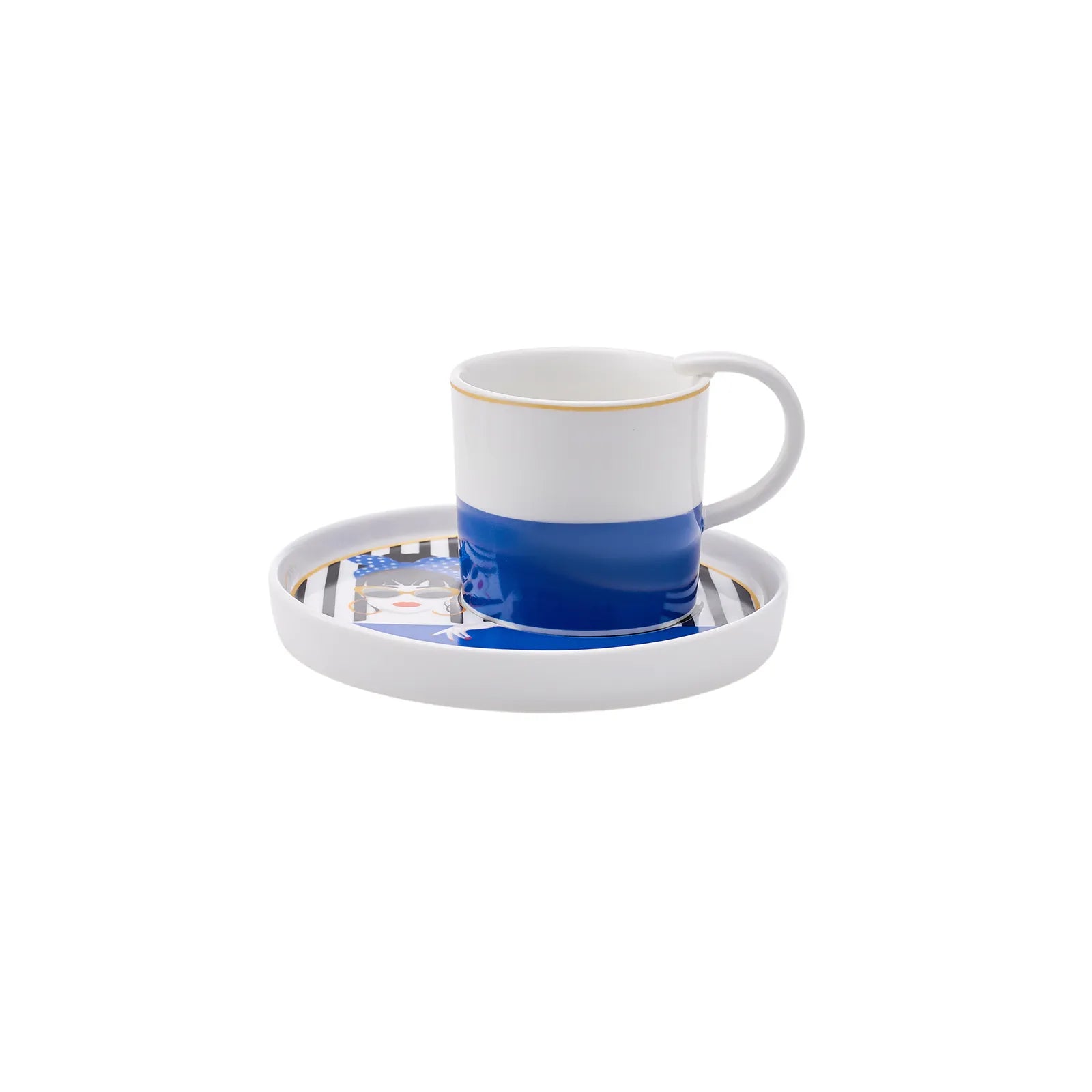 Karaca Girlish Set Of 6 Coffee Cups 100 Ml 153.03.06.6226