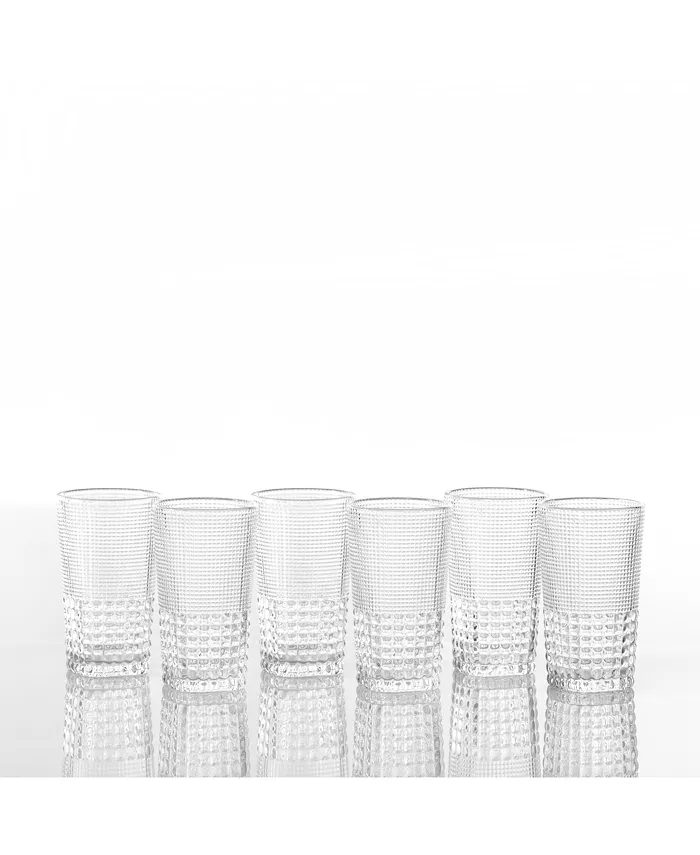 Fortessa Malcolm Ice Beverage Glasses Set of 6