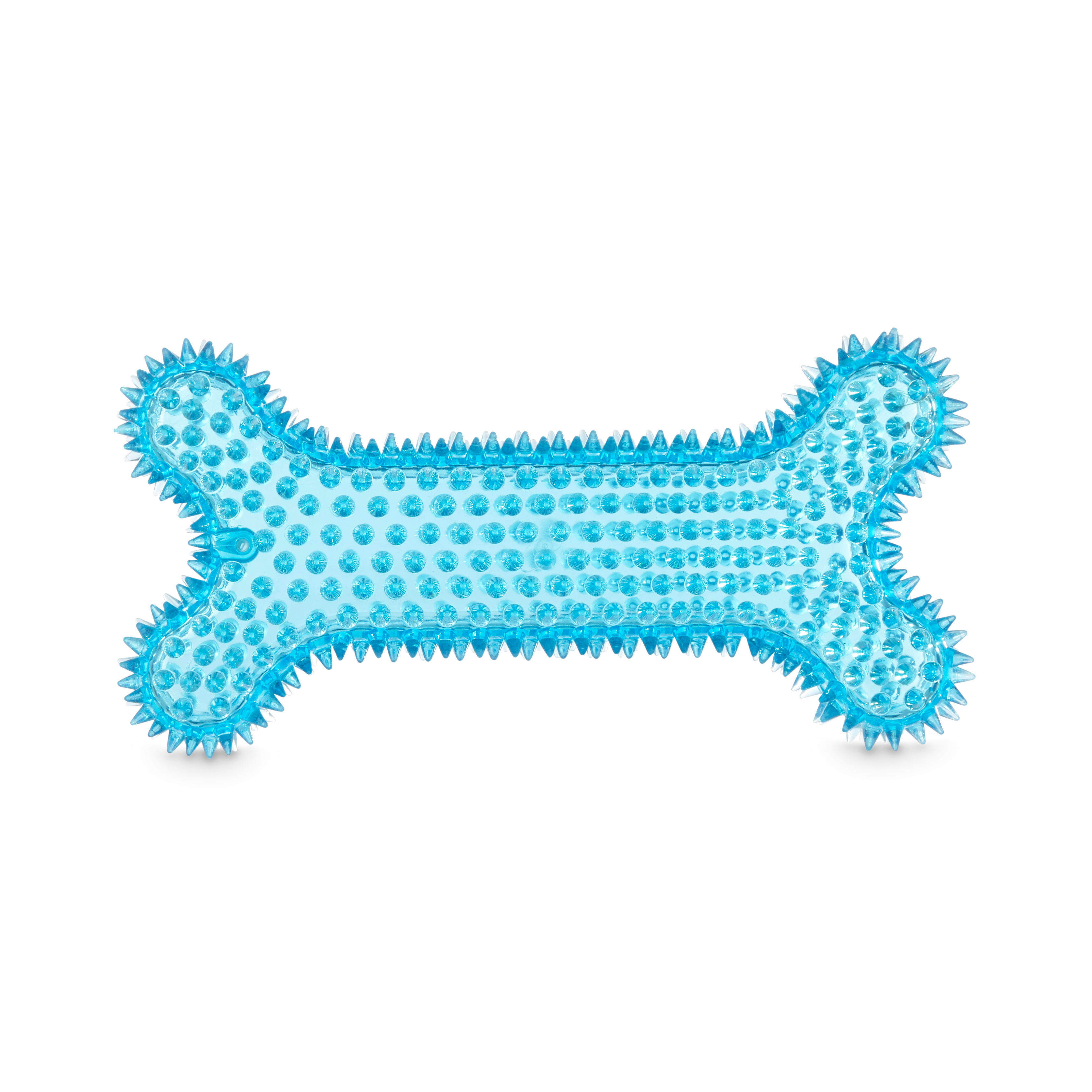 Leaps  Bounds Spiny Bone Dog Chew Toy in Various Styles， Medium