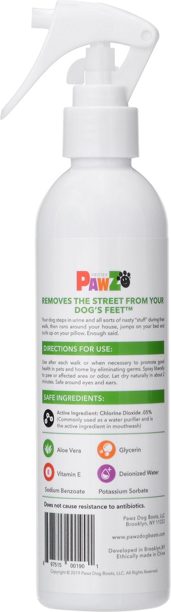 Pawz SaniPaw Sanitizing Dog and Cat Spray， 8-oz bottle