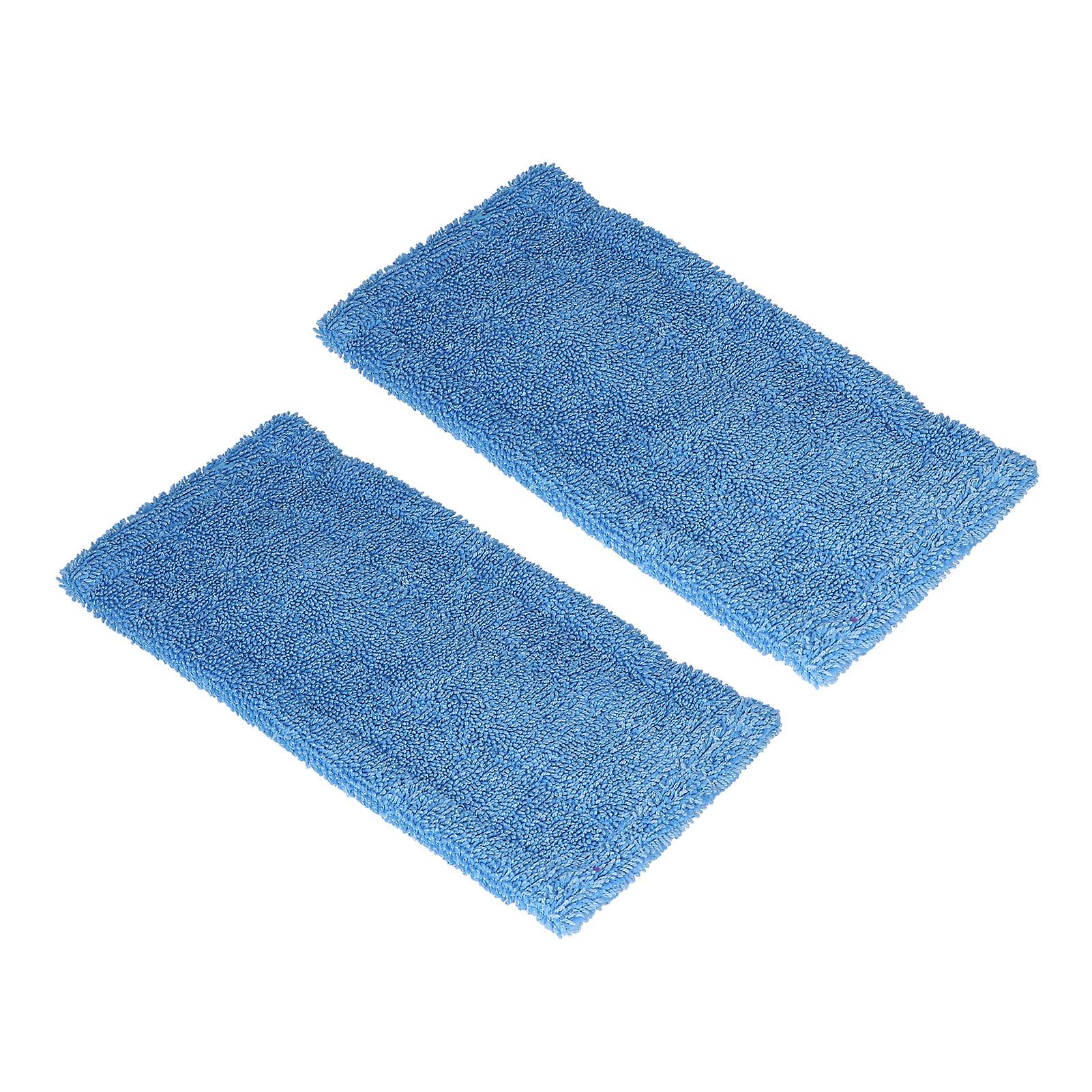 2pcs Mop Head Pad Washable Microfiber Mop Sleeve Reusable Wet Dry Mop Head Replacement Pad For Swiffer Sweeper