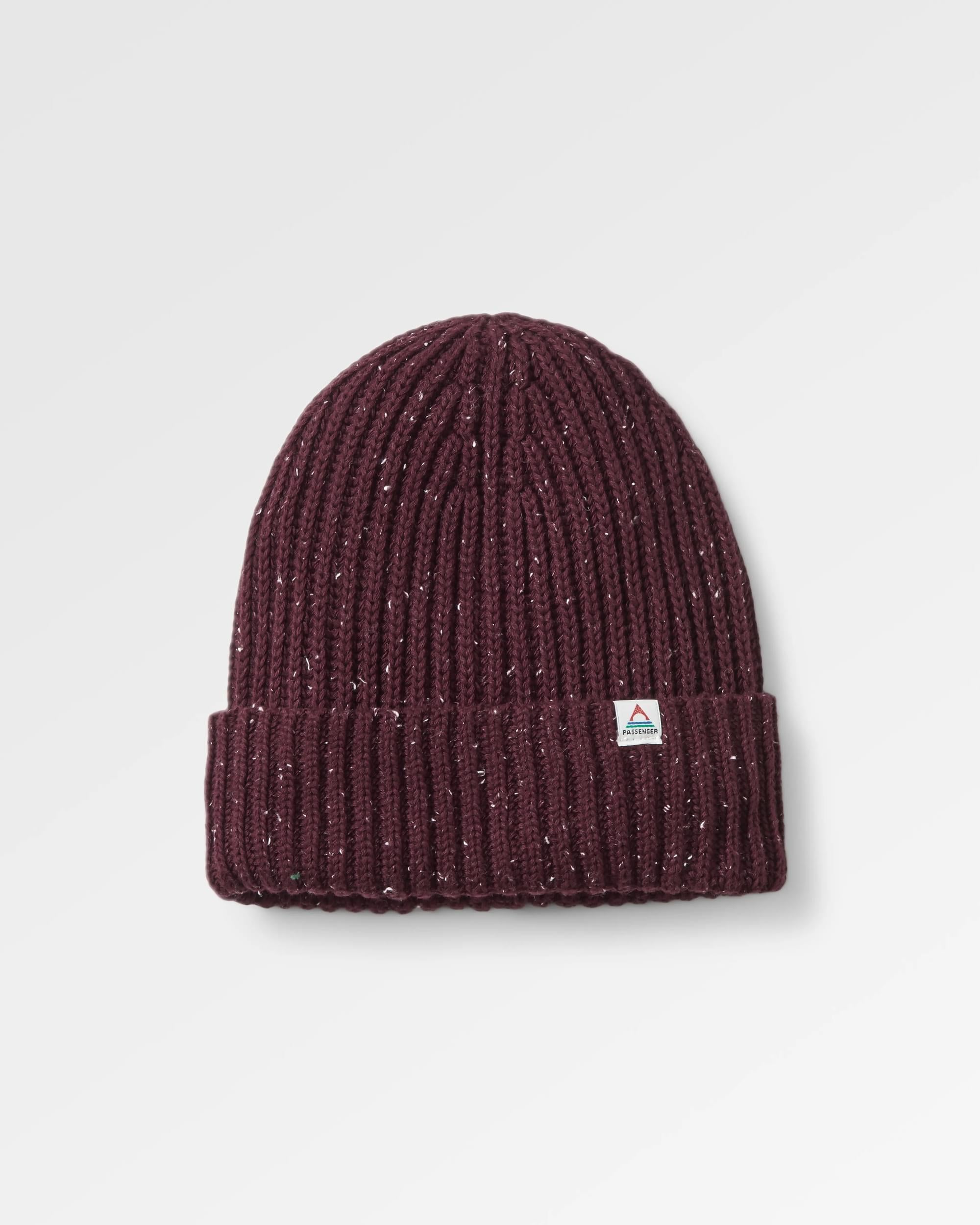 Fisherman 2.0 Recycled Cotton Beanie - Wine