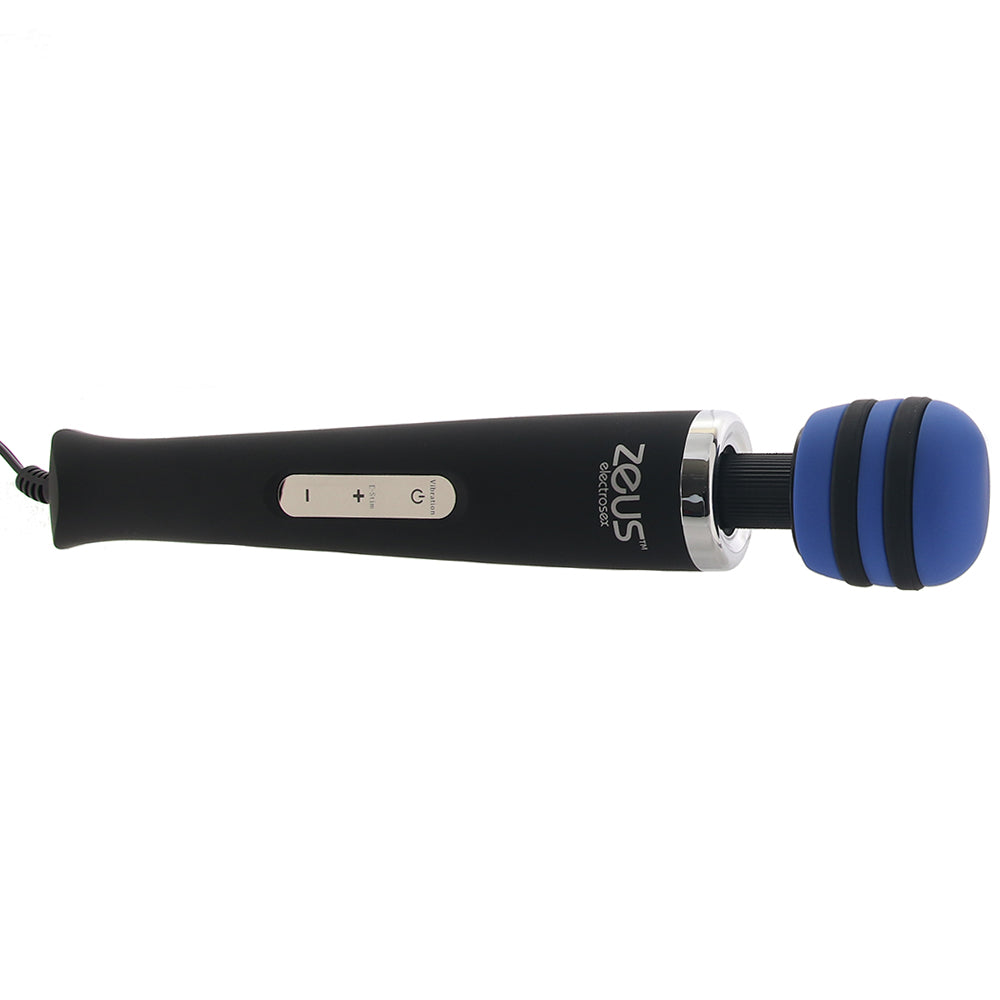 Zeus Blue Arc Plug In E-Stim Vibrating Wand