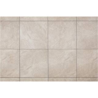 TrafficMaster Portland Stone Gray 18 in. x 18 in. Glazed Ceramic Floor and Wall Tile (348.8 sq. ft.  pallet) ULMK1818PL1PV