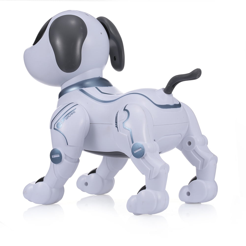 LE NENG TOYS K16A Electronic Pets Robot Dog Stunt Dog Voice Command Programmable Touch Sense Music Toy for Kids Birthday Christmas Gift