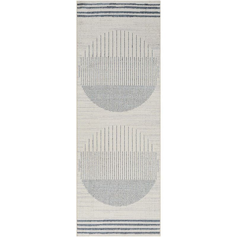 Elk Falls Modern Washable Area Rug