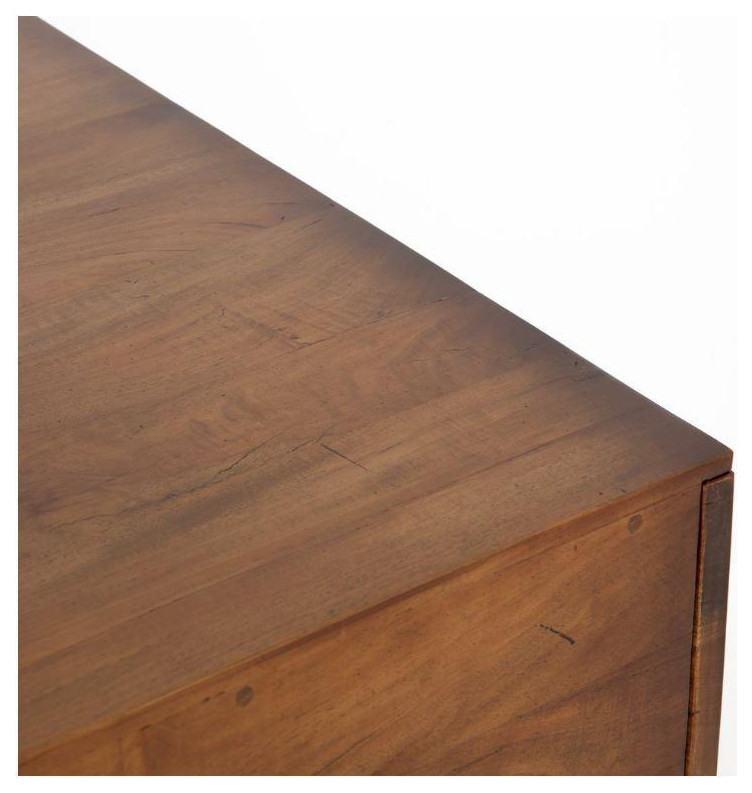 Duncan Storage Coffee Table Reclaimed Fruitwood   Transitional   Coffee Tables   by Old Bones Co.  Studios  Houzz