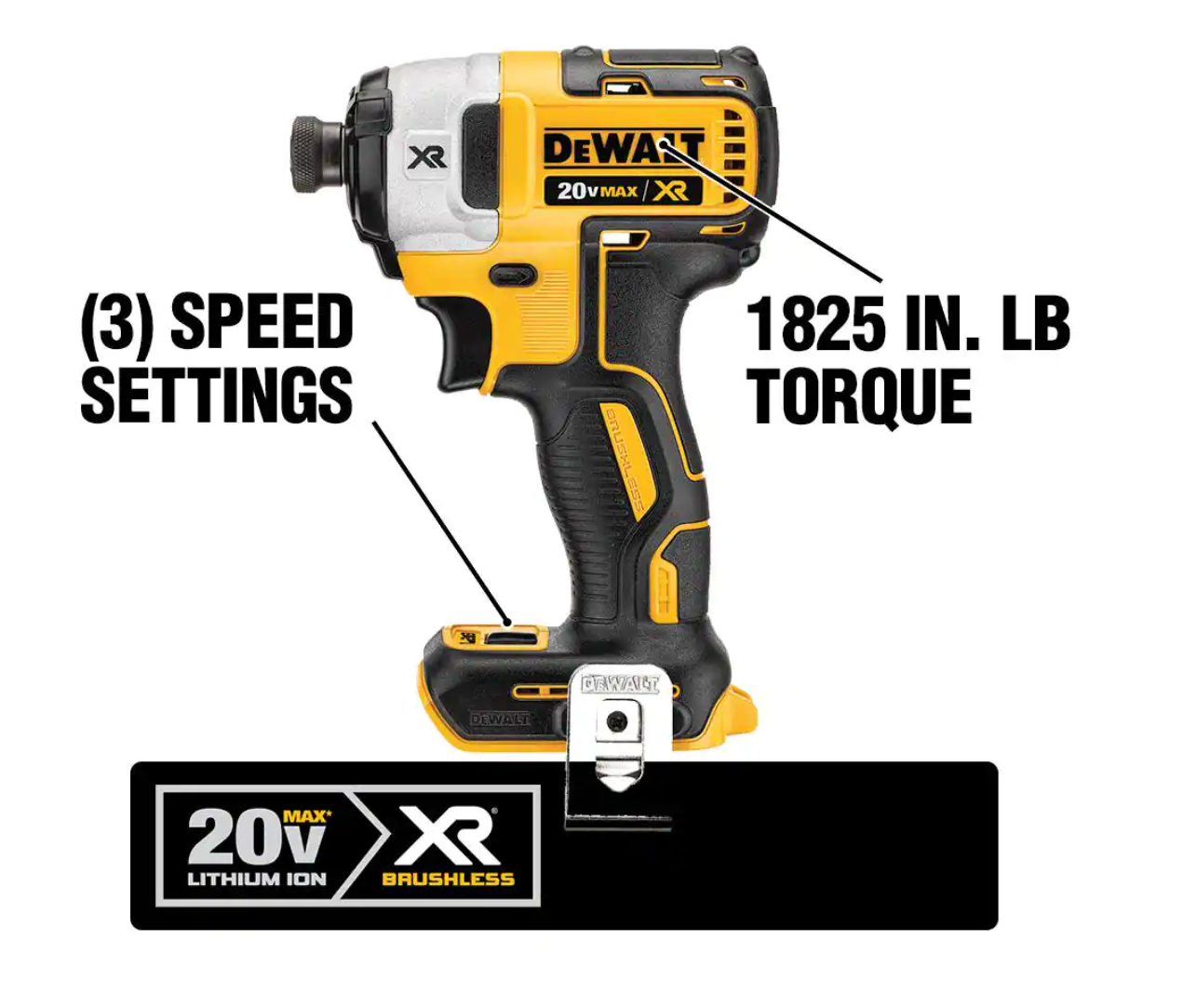 DEWALT DCK299D1T1 20-Volt MAX Cordless Brushless Combo Kit (2-Tool) with (1) FLEXVOLT 6.0Ah Battery， (1) 20-Volt 2.0 Battery and Charger