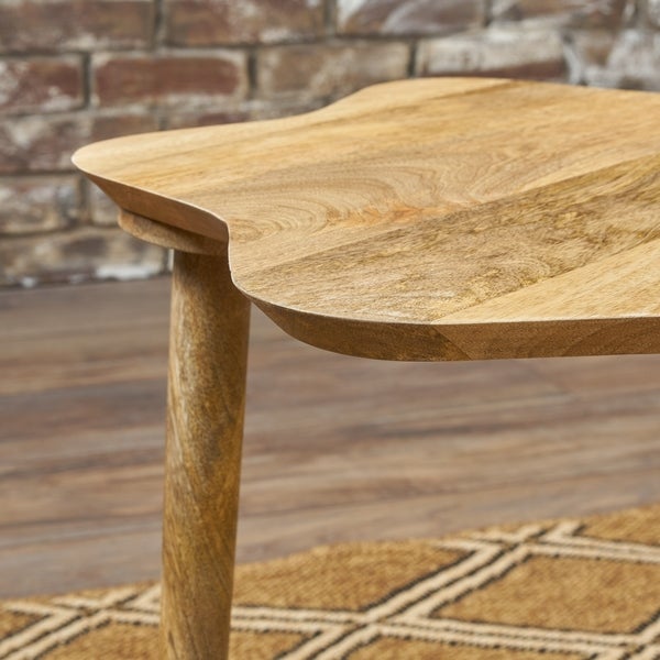 Adelaide Solid Mango Wood End Table by Christopher Knight Home