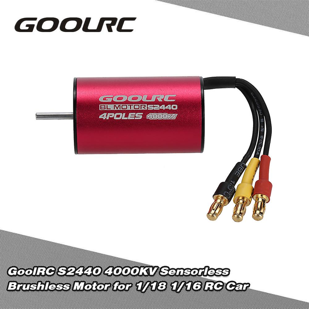 Goolrc S2440 4000kv Sensorless Brushless Motor For 1/18 1/16 Rc Car No.306381