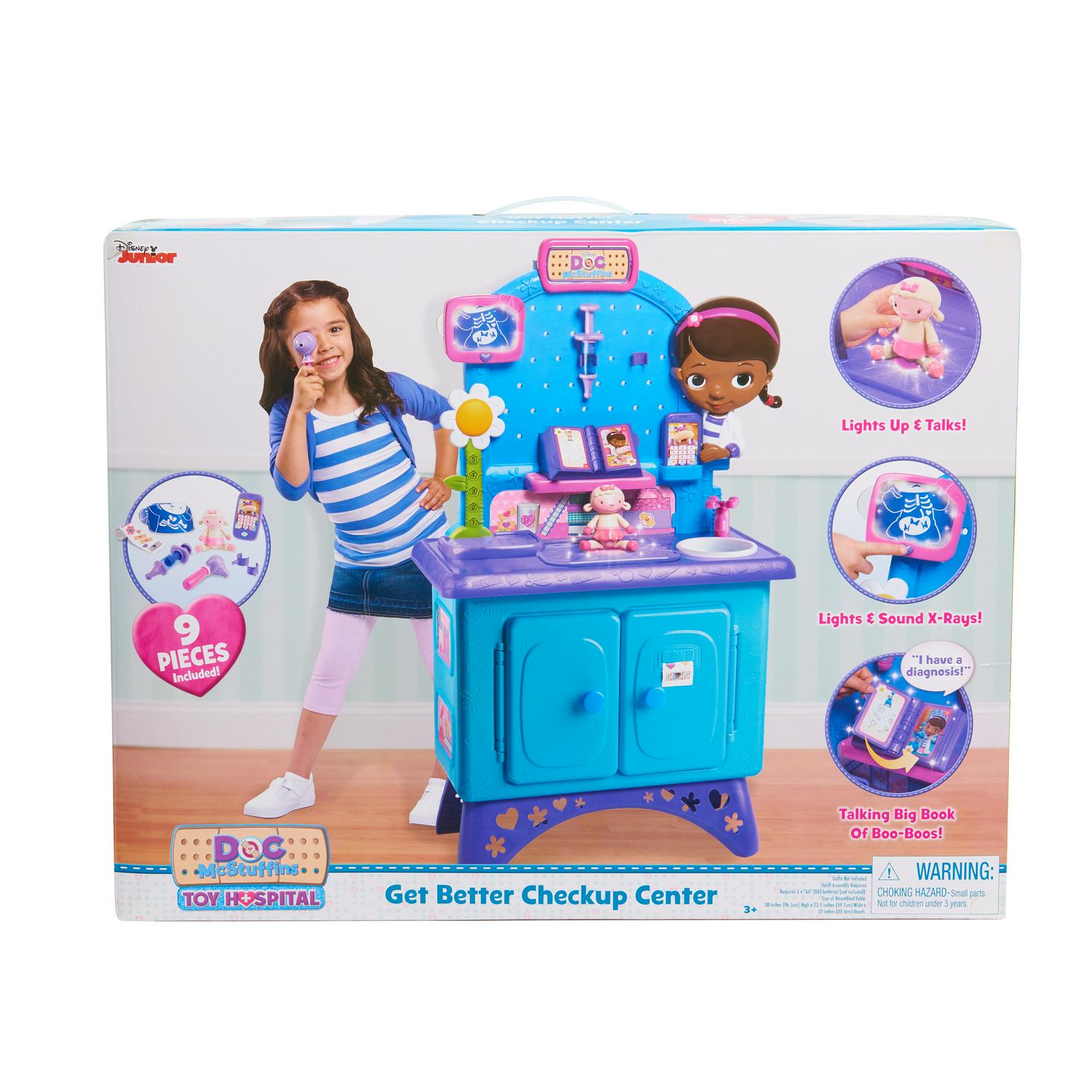 Disney Junior Doc McStuffins Get BetterCheck Up Center Kids Toys for Ages 3 up  Crowdfused