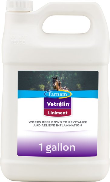 Farnam Vetrolin Sore Muscle and Joint Pain Relief Horse Liniment Spray