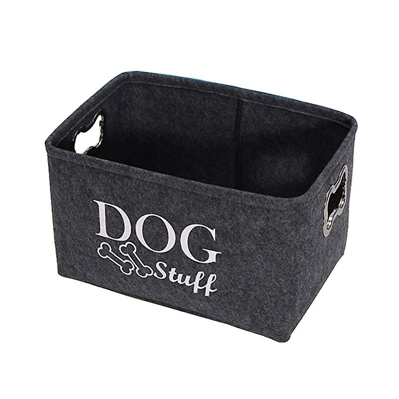 Pet dog toys storage basket