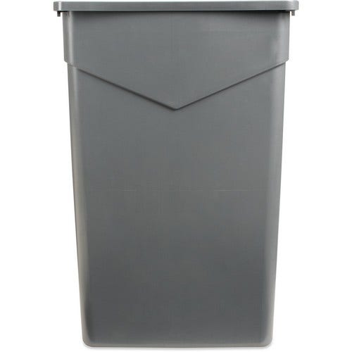 Carlisle 34202323 Trimline 23-Gallon Slim Rectangular Trash Can， Gray