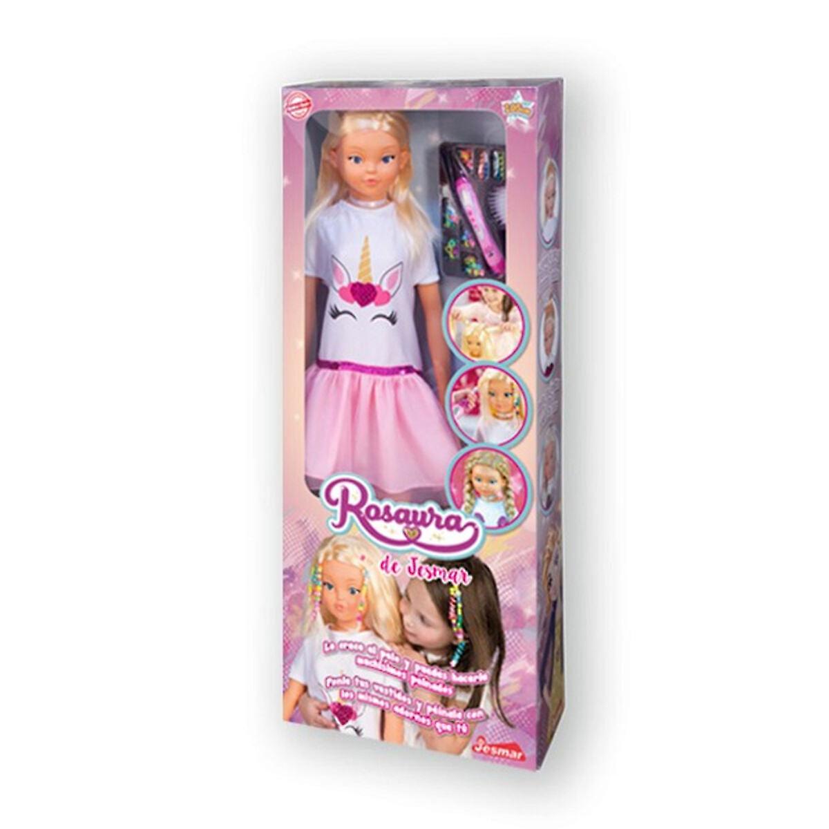 Baby doll with accessories rosaura 85510 (105 cm)