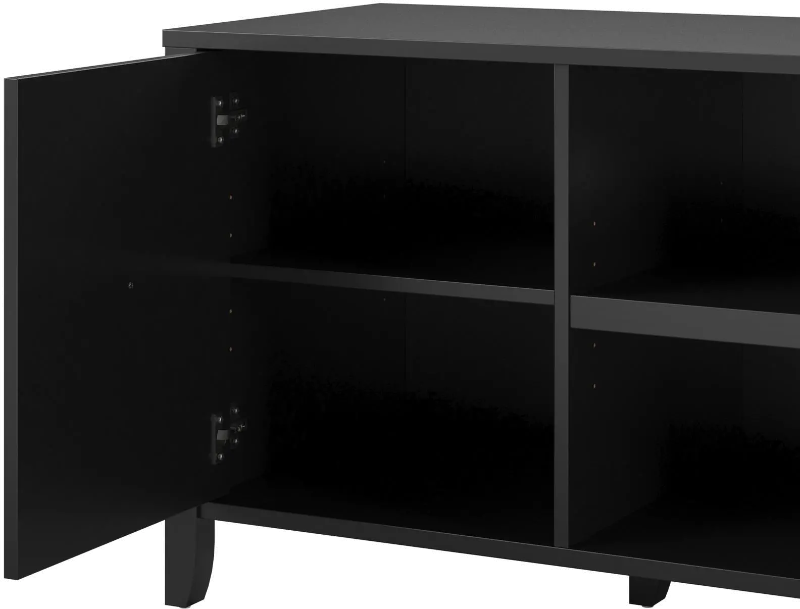 Majesty 60 Black TV Stand