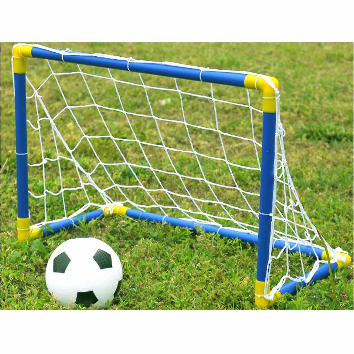 Children Sports Soccer Goals With Football And Pump Practice Scrimmage Outdoor Game Football Gate Diy Football Net Door