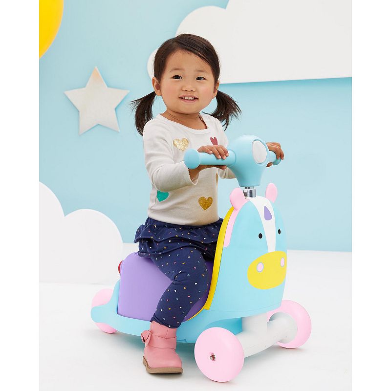 Skip Hop Zoo 3-in-1 Animal Ride-On Scooter