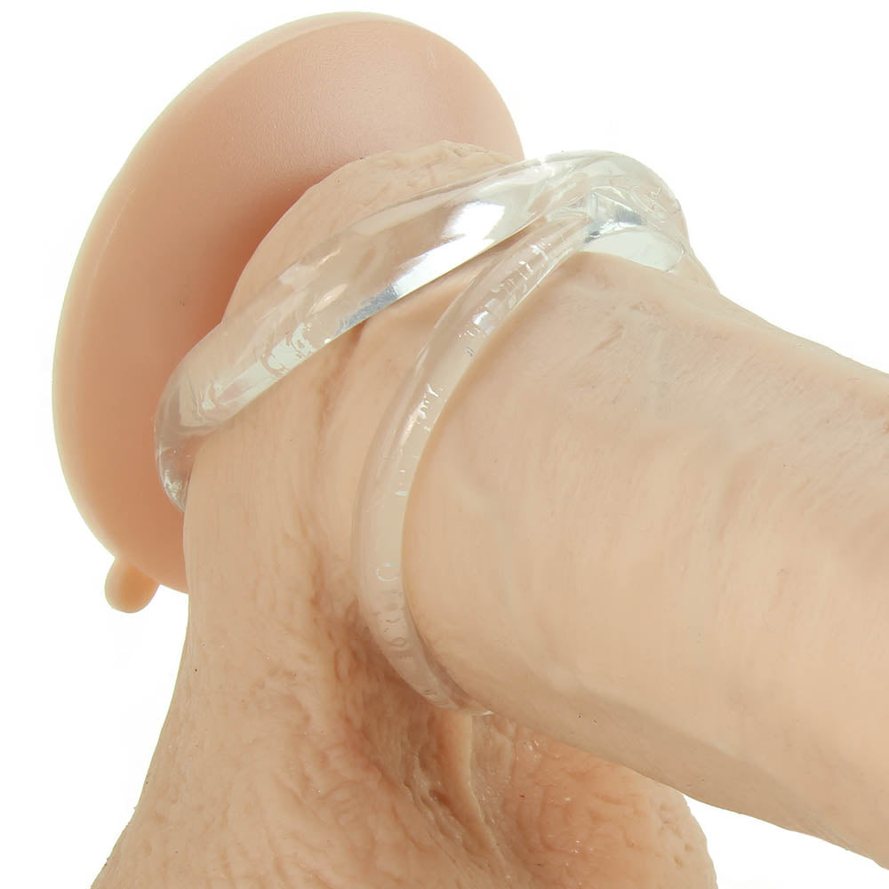 RingO2 C-Ring with Ball Sling in Clear